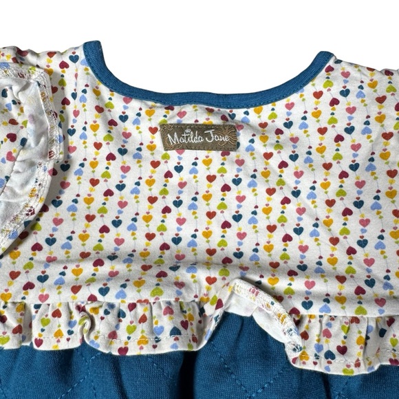 Matilda Jane Baby Girl’s Size 18-24 Months Heartstrings‎ Quilted Romper - Picture 10 of 13